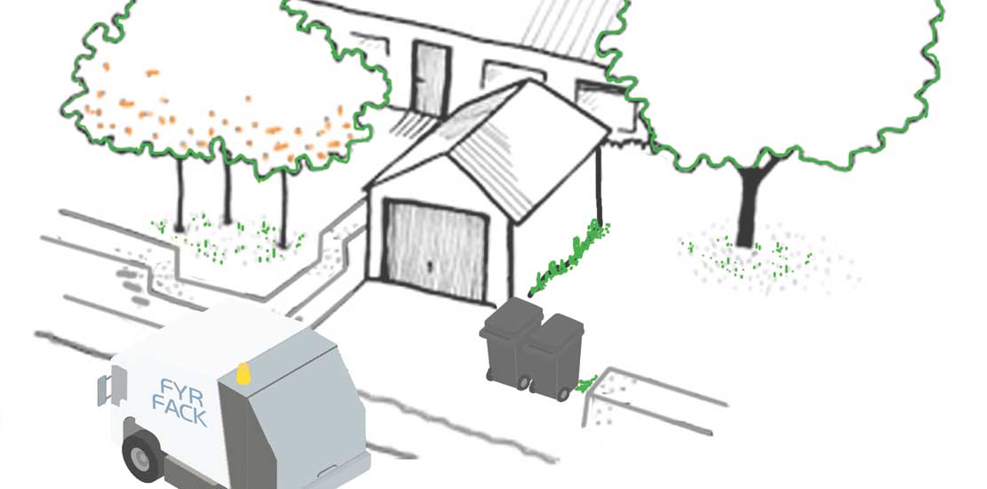 tecknad bild över ett hus 