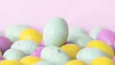 Färgglada påskägg